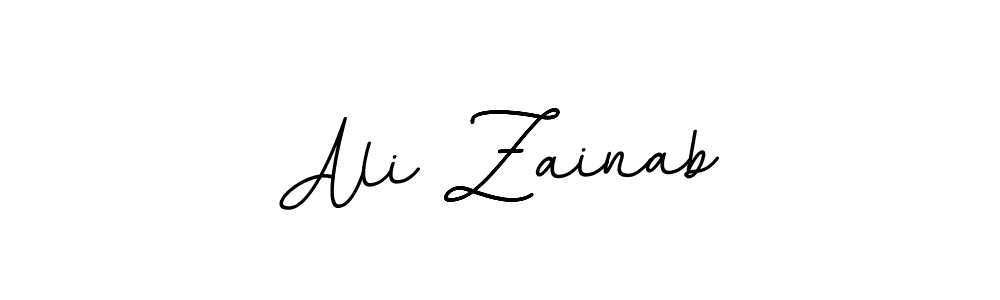 Similarly BallpointsItalic-DORy9 is the best handwritten signature design. Signature creator online .You can use it as an online autograph creator for name Ali Zainab. Ali Zainab signature style 11 images and pictures png