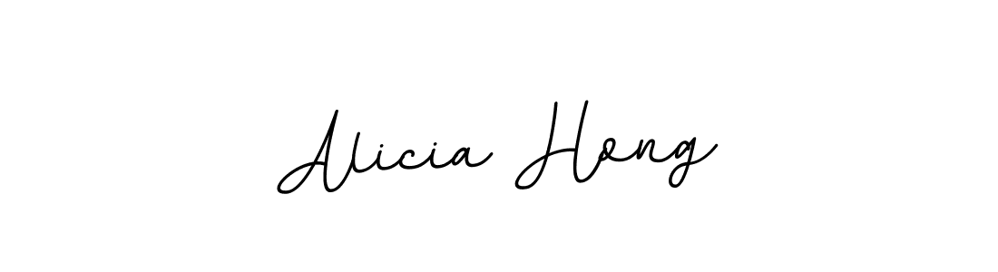 It looks lik you need a new signature style for name Alicia Hong. Design unique handwritten (BallpointsItalic-DORy9) signature with our free signature maker in just a few clicks. Alicia Hong signature style 11 images and pictures png