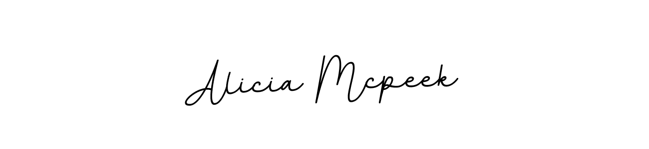 This is the best signature style for the Alicia Mcpeek name. Also you like these signature font (BallpointsItalic-DORy9). Mix name signature. Alicia Mcpeek signature style 11 images and pictures png