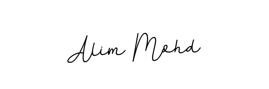 It looks lik you need a new signature style for name Alim Mohd. Design unique handwritten (BallpointsItalic-DORy9) signature with our free signature maker in just a few clicks. Alim Mohd signature style 11 images and pictures png
