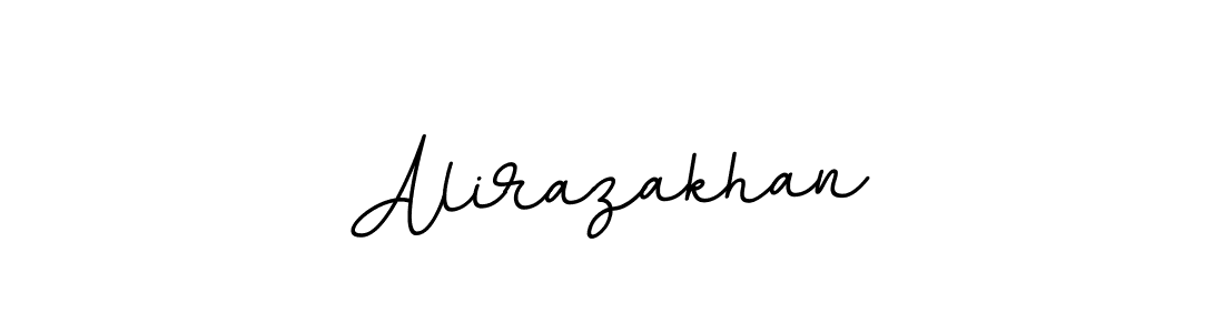 It looks lik you need a new signature style for name Alirazakhan. Design unique handwritten (BallpointsItalic-DORy9) signature with our free signature maker in just a few clicks. Alirazakhan signature style 11 images and pictures png