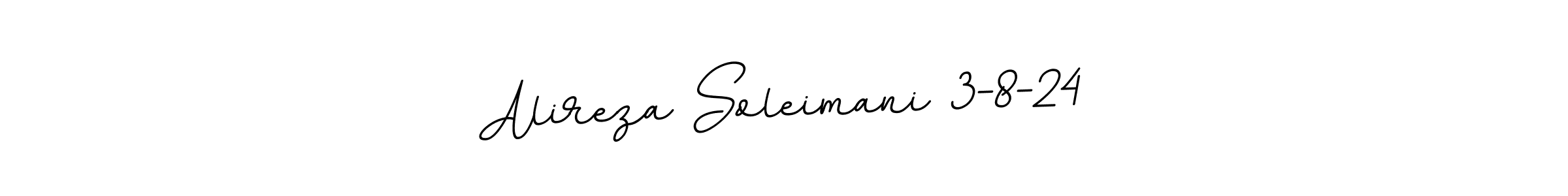 How to make Alireza Soleimani 3-8-24 signature? BallpointsItalic-DORy9 is a professional autograph style. Create handwritten signature for Alireza Soleimani 3-8-24 name. Alireza Soleimani 3-8-24 signature style 11 images and pictures png