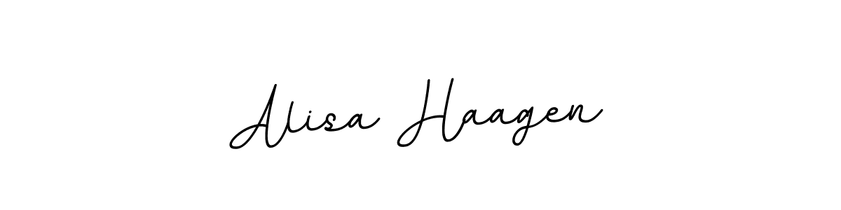 You should practise on your own different ways (BallpointsItalic-DORy9) to write your name (Alisa Haagen) in signature. don't let someone else do it for you. Alisa Haagen signature style 11 images and pictures png