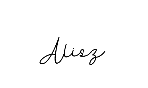 Alisz stylish signature style. Best Handwritten Sign (BallpointsItalic-DORy9) for my name. Handwritten Signature Collection Ideas for my name Alisz. Alisz signature style 11 images and pictures png