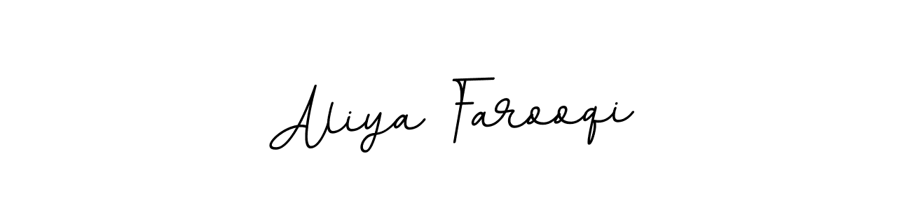 It looks lik you need a new signature style for name Aliya Farooqi. Design unique handwritten (BallpointsItalic-DORy9) signature with our free signature maker in just a few clicks. Aliya Farooqi signature style 11 images and pictures png