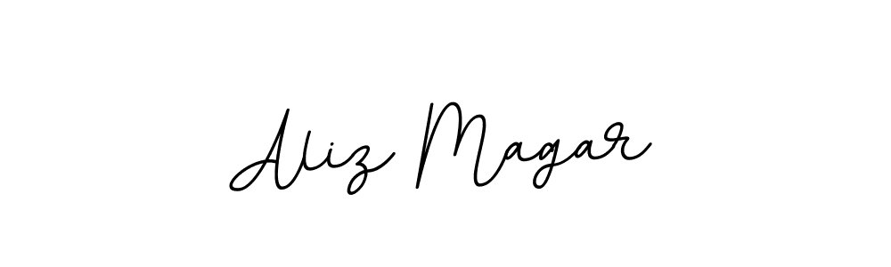 You can use this online signature creator to create a handwritten signature for the name Aliz Magar. This is the best online autograph maker. Aliz Magar signature style 11 images and pictures png