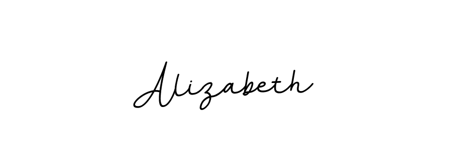 It looks lik you need a new signature style for name Alizabeth. Design unique handwritten (BallpointsItalic-DORy9) signature with our free signature maker in just a few clicks. Alizabeth signature style 11 images and pictures png