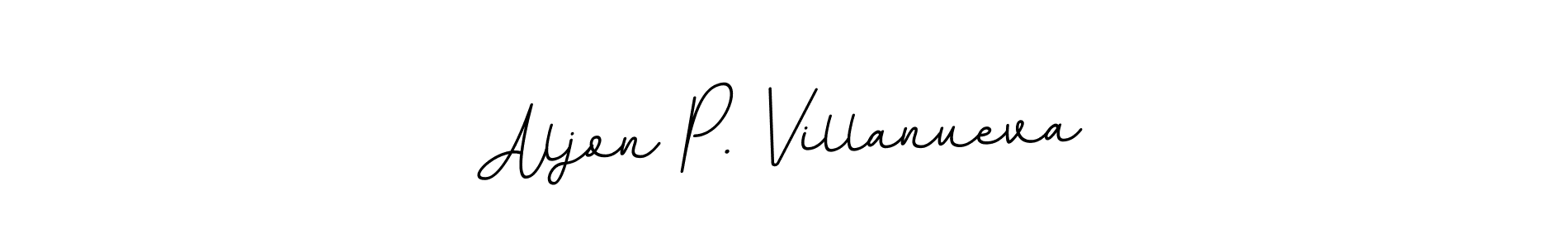 Similarly BallpointsItalic-DORy9 is the best handwritten signature design. Signature creator online .You can use it as an online autograph creator for name Aljon P. Villanueva. Aljon P. Villanueva signature style 11 images and pictures png