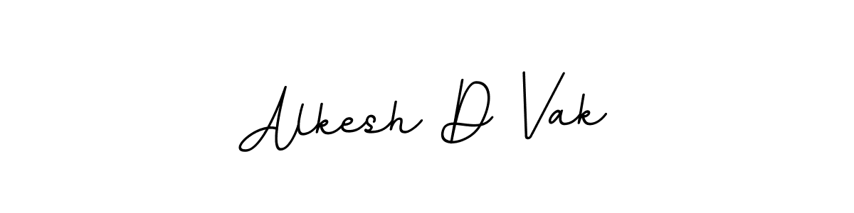 This is the best signature style for the Alkesh D Vak name. Also you like these signature font (BallpointsItalic-DORy9). Mix name signature. Alkesh D Vak signature style 11 images and pictures png