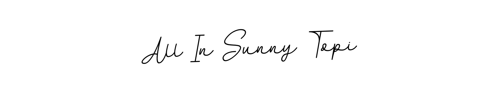 Here are the top 10 professional signature styles for the name All In Sunny Topi. These are the best autograph styles you can use for your name. All In Sunny Topi signature style 11 images and pictures png