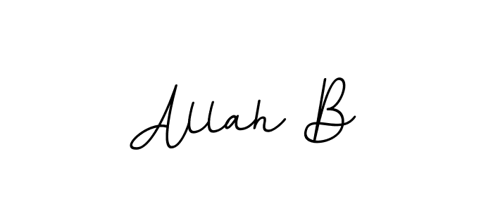 The best way (BallpointsItalic-DORy9) to make a short signature is to pick only two or three words in your name. The name Allah B include a total of six letters. For converting this name. Allah B signature style 11 images and pictures png