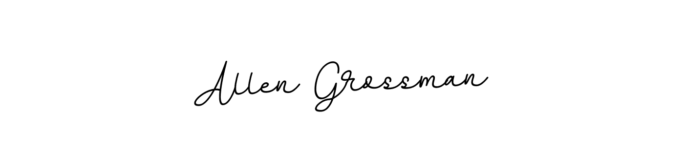 How to make Allen Grossman name signature. Use BallpointsItalic-DORy9 style for creating short signs online. This is the latest handwritten sign. Allen Grossman signature style 11 images and pictures png