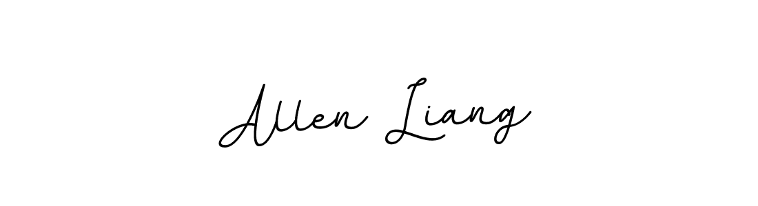 Also You can easily find your signature by using the search form. We will create Allen Liang name handwritten signature images for you free of cost using BallpointsItalic-DORy9 sign style. Allen Liang signature style 11 images and pictures png