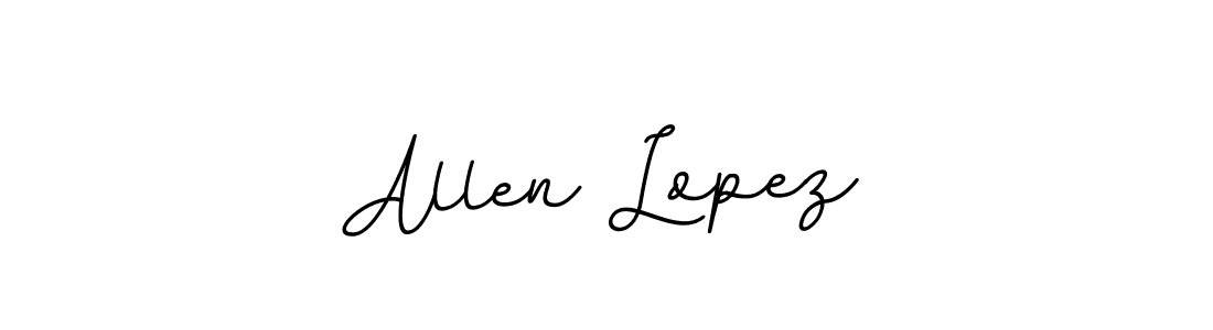 Create a beautiful signature design for name Allen Lopez. With this signature (BallpointsItalic-DORy9) fonts, you can make a handwritten signature for free. Allen Lopez signature style 11 images and pictures png