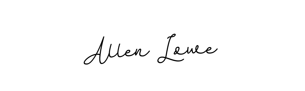 You should practise on your own different ways (BallpointsItalic-DORy9) to write your name (Allen Lowe) in signature. don't let someone else do it for you. Allen Lowe signature style 11 images and pictures png