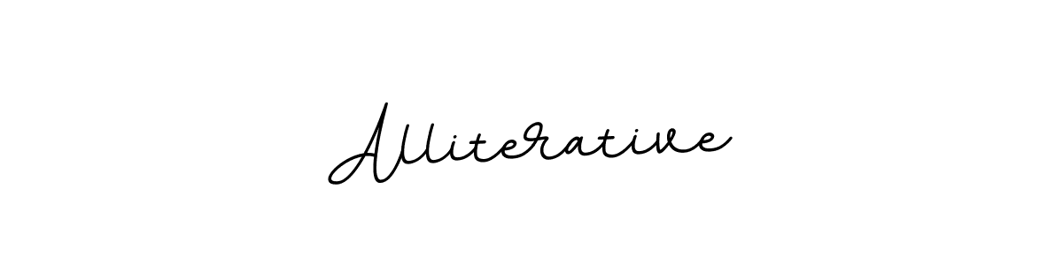 Similarly BallpointsItalic-DORy9 is the best handwritten signature design. Signature creator online .You can use it as an online autograph creator for name Alliterative. Alliterative signature style 11 images and pictures png