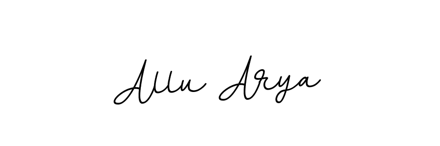 Similarly BallpointsItalic-DORy9 is the best handwritten signature design. Signature creator online .You can use it as an online autograph creator for name Allu Arya. Allu Arya signature style 11 images and pictures png