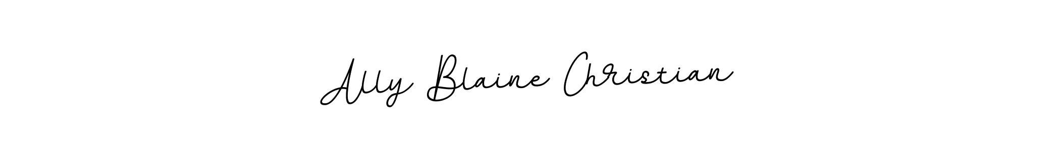 The best way (BallpointsItalic-DORy9) to make a short signature is to pick only two or three words in your name. The name Ally Blaine Christian include a total of six letters. For converting this name. Ally Blaine Christian signature style 11 images and pictures png