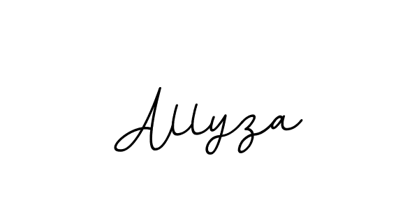Similarly BallpointsItalic-DORy9 is the best handwritten signature design. Signature creator online .You can use it as an online autograph creator for name Allyza. Allyza signature style 11 images and pictures png
