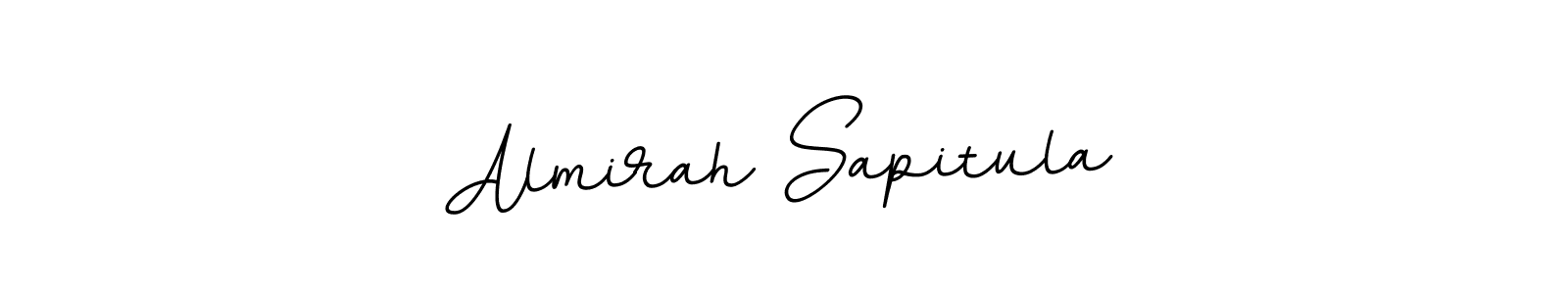 Almirah Sapitula stylish signature style. Best Handwritten Sign (BallpointsItalic-DORy9) for my name. Handwritten Signature Collection Ideas for my name Almirah Sapitula. Almirah Sapitula signature style 11 images and pictures png