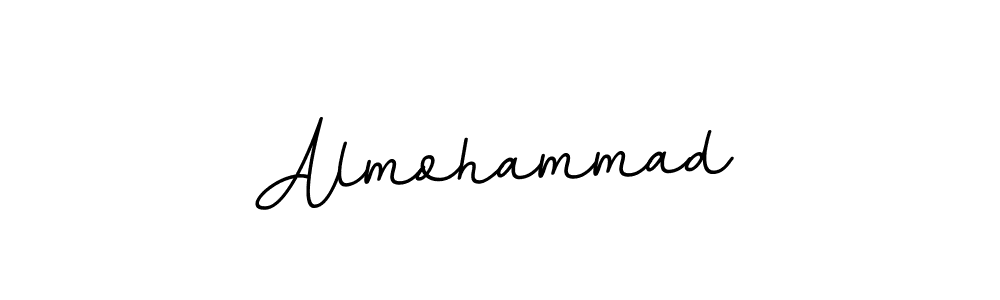 Design your own signature with our free online signature maker. With this signature software, you can create a handwritten (BallpointsItalic-DORy9) signature for name Almohammad. Almohammad signature style 11 images and pictures png