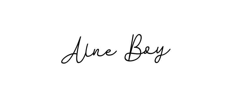 Create a beautiful signature design for name Alne Boy. With this signature (BallpointsItalic-DORy9) fonts, you can make a handwritten signature for free. Alne Boy signature style 11 images and pictures png