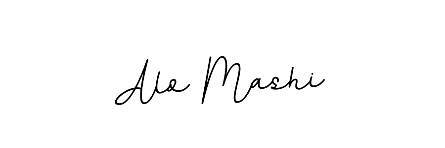 Alo Mashi stylish signature style. Best Handwritten Sign (BallpointsItalic-DORy9) for my name. Handwritten Signature Collection Ideas for my name Alo Mashi. Alo Mashi signature style 11 images and pictures png