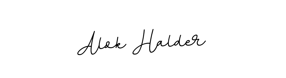 Alok Halder stylish signature style. Best Handwritten Sign (BallpointsItalic-DORy9) for my name. Handwritten Signature Collection Ideas for my name Alok Halder. Alok Halder signature style 11 images and pictures png