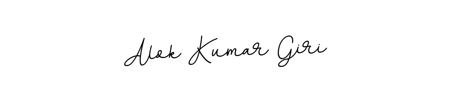 Design your own signature with our free online signature maker. With this signature software, you can create a handwritten (BallpointsItalic-DORy9) signature for name Alok Kumar Giri. Alok Kumar Giri signature style 11 images and pictures png