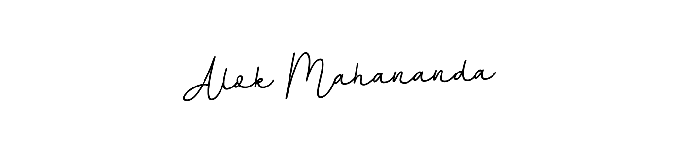 It looks lik you need a new signature style for name Alok Mahananda. Design unique handwritten (BallpointsItalic-DORy9) signature with our free signature maker in just a few clicks. Alok Mahananda signature style 11 images and pictures png