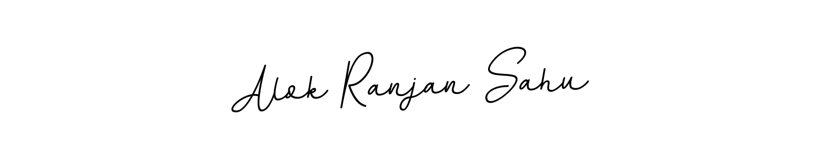 Create a beautiful signature design for name Alok Ranjan Sahu. With this signature (BallpointsItalic-DORy9) fonts, you can make a handwritten signature for free. Alok Ranjan Sahu signature style 11 images and pictures png