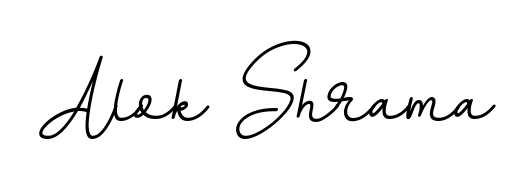 A classic penmanship look for Alok Shrama. The BallpointsItalic-DORy9 font brings timeless elegance and confidence to every signed document. Alok Shrama signature style 11 images and pictures png