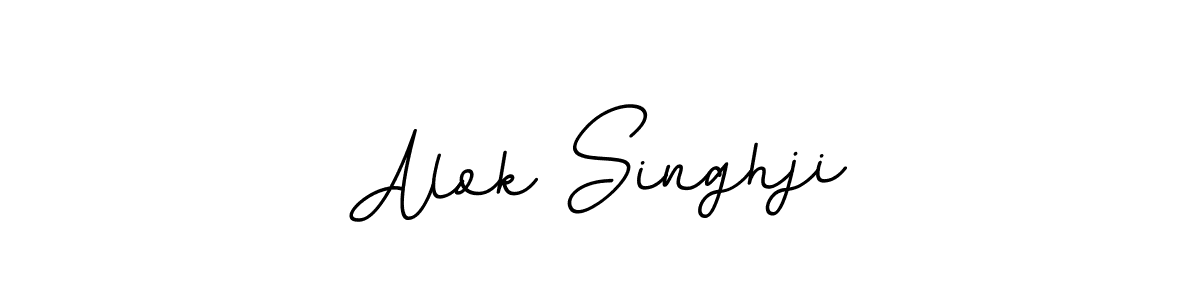 Also we have Alok Singhji name is the best signature style. Create professional handwritten signature collection using BallpointsItalic-DORy9 autograph style. Alok Singhji signature style 11 images and pictures png