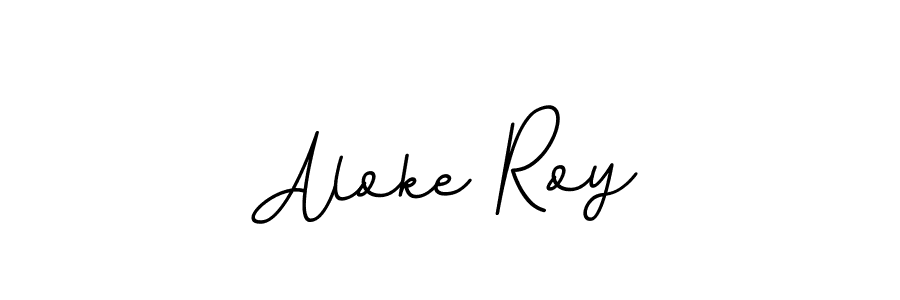 Also we have Aloke Roy name is the best signature style. Create professional handwritten signature collection using BallpointsItalic-DORy9 autograph style. Aloke Roy signature style 11 images and pictures png