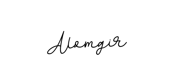 You should practise on your own different ways (BallpointsItalic-DORy9) to write your name (Alomgir) in signature. don't let someone else do it for you. Alomgir signature style 11 images and pictures png