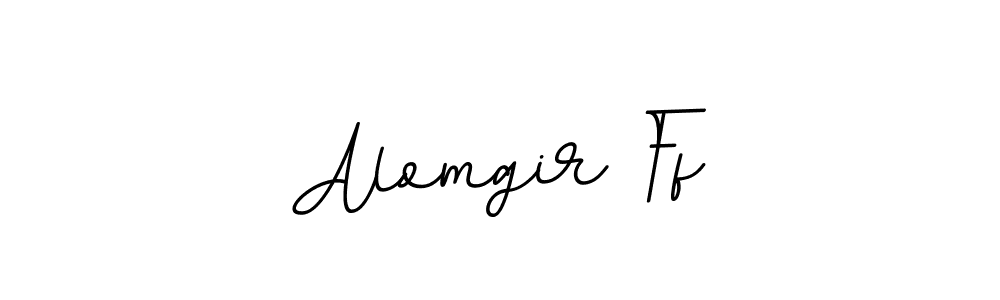 The best way (BallpointsItalic-DORy9) to make a short signature is to pick only two or three words in your name. The name Alomgir Ff include a total of six letters. For converting this name. Alomgir Ff signature style 11 images and pictures png