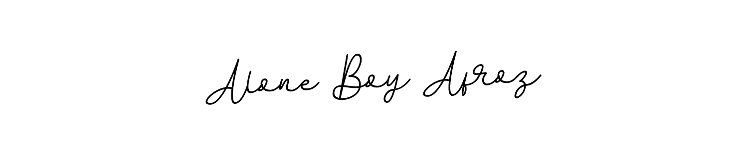 if you are searching for the best signature style for your name Alone Boy Afroz. so please give up your signature search. here we have designed multiple signature styles  using BallpointsItalic-DORy9. Alone Boy Afroz signature style 11 images and pictures png
