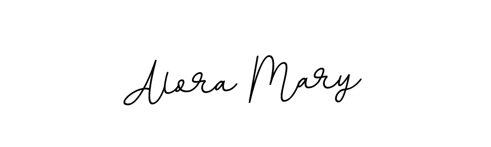 Make a beautiful signature design for name Alora Mary. With this signature (BallpointsItalic-DORy9) style, you can create a handwritten signature for free. Alora Mary signature style 11 images and pictures png