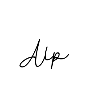 Make a beautiful signature design for name Alp. With this signature (BallpointsItalic-DORy9) style, you can create a handwritten signature for free. Alp signature style 11 images and pictures png