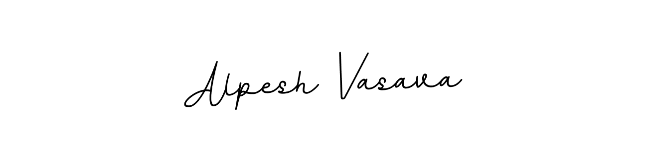 Also we have Alpesh Vasava name is the best signature style. Create professional handwritten signature collection using BallpointsItalic-DORy9 autograph style. Alpesh Vasava signature style 11 images and pictures png