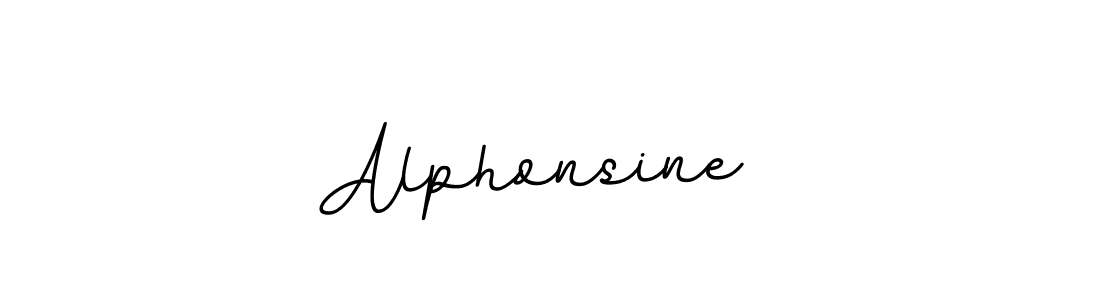 How to make Alphonsine  signature? BallpointsItalic-DORy9 is a professional autograph style. Create handwritten signature for Alphonsine  name. Alphonsine  signature style 11 images and pictures png