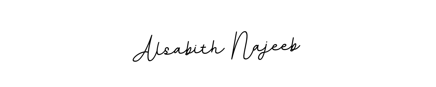 Also You can easily find your signature by using the search form. We will create Alsabith Najeeb name handwritten signature images for you free of cost using BallpointsItalic-DORy9 sign style. Alsabith Najeeb signature style 11 images and pictures png