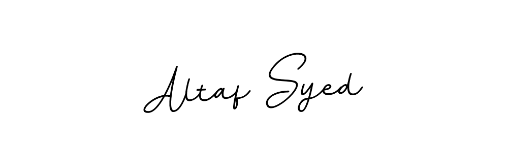 Design your own signature with our free online signature maker. With this signature software, you can create a handwritten (BallpointsItalic-DORy9) signature for name Altaf Syed. Altaf Syed signature style 11 images and pictures png