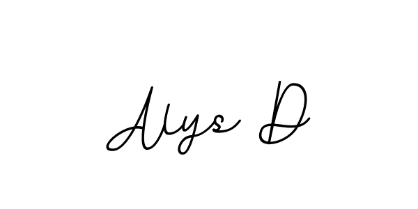 BallpointsItalic-DORy9 is a professional signature style that is perfect for those who want to add a touch of class to their signature. It is also a great choice for those who want to make their signature more unique. Get Alys D name to fancy signature for free. Alys D signature style 11 images and pictures png