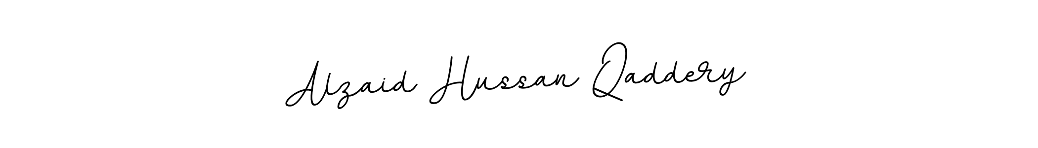 Use a signature maker to create a handwritten signature online. With this signature software, you can design (BallpointsItalic-DORy9) your own signature for name Alzaid Hussan Qaddery. Alzaid Hussan Qaddery signature style 11 images and pictures png