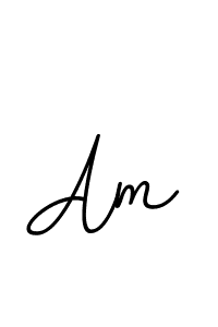 Create a beautiful signature design for name Am. With this signature (BallpointsItalic-DORy9) fonts, you can make a handwritten signature for free. Am signature style 11 images and pictures png