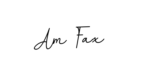 Make a beautiful signature design for name Am Fax. With this signature (BallpointsItalic-DORy9) style, you can create a handwritten signature for free. Am Fax signature style 11 images and pictures png