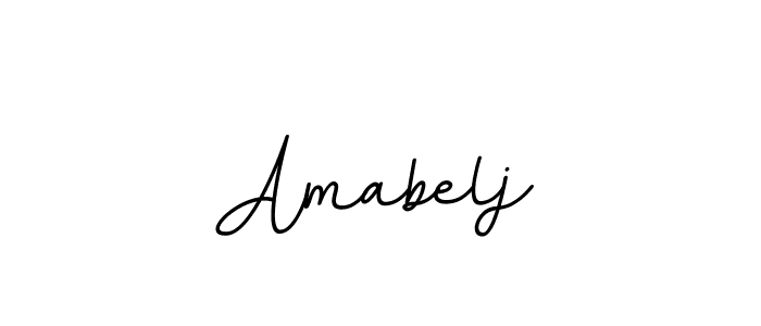 How to Draw Amabelj signature style? BallpointsItalic-DORy9 is a latest design signature styles for name Amabelj. Amabelj signature style 11 images and pictures png