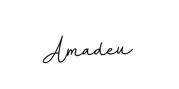 Create a beautiful signature design for name Amadeu. With this signature (BallpointsItalic-DORy9) fonts, you can make a handwritten signature for free. Amadeu signature style 11 images and pictures png