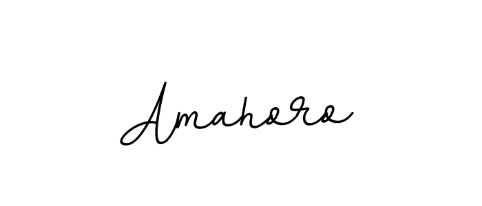 Design your own signature with our free online signature maker. With this signature software, you can create a handwritten (BallpointsItalic-DORy9) signature for name Amahoro. Amahoro signature style 11 images and pictures png